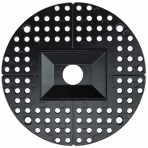 Goodlite G-22811 1" Ultra Narrow 1 Head Trimless Kit Black Finish