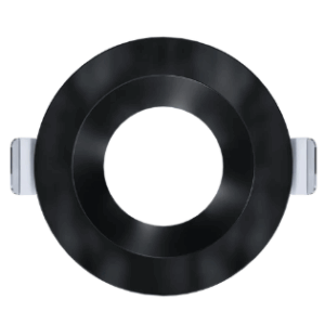 Goodlite G-23031 3 Inch Black Round Shallow Trim