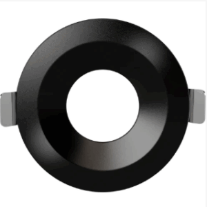 Goodlite G-23131 3 Inch Black Round Ultra Shallow Trim