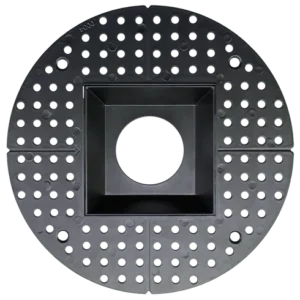 Goodlite G-23541 3.5 Inch Black Square Trimless Kit