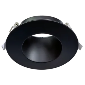 Goodlite G-23551 3.5 Inch Black Round Wall Wash Trim