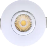 Goodlite G-24520 2" Ho Round Flushed Gimbal, White