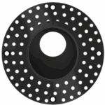 Goodlite G-29831 3 Inch Black Round Wall Wash Trimless Kit