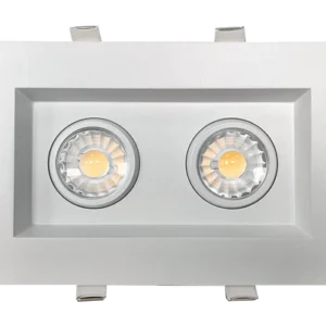 Goodlite G-48316 3” Double Head Regress Multiple Gimbal, White