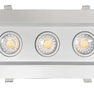 Goodlite G-48317 3” Triple Head Regress Multiple Gimbal, White