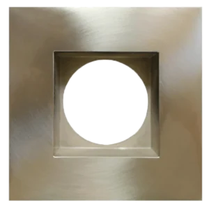 Goodlite G-48352 3.5 inch Brushed Nickel Square Trim (Gen1)