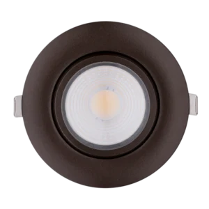 Goodlite G-48359 4” Round Flushed Gimbal, Bronze