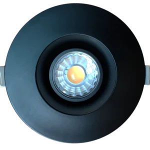 Goodlite G-48360 3” Round Regress Gimbal, Black