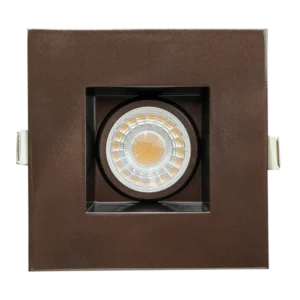Goodlite G-48365 3” Square Regress Gimbal, Bronze