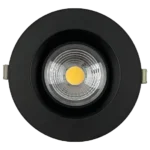 Goodlite G-48366 4” Round Regress Gimbal, Black