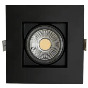 Goodlite G-20096 6” Square Regress Gimbal, Black