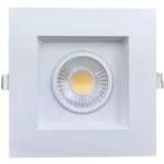 Goodlite G-48441 3.5” Single Head Regress Multiple Gimbal, White