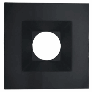 Goodlite G-48474 1 Inch Black Square Trim