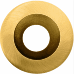 Goodlite G-48481 1 Inch Brushed Brass Round Trim