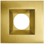 Goodlite G-48482 1 Inch Brushed Nickel Square Trim