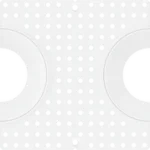 Goodlite G-90404 4 inch Round Quadruple Head Trimless Kit