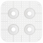 Goodlite G-90100 1 Inch Round Quadruple Head Trimless Square-Kit