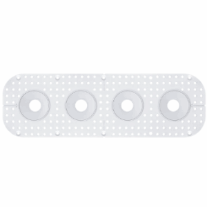 Goodlite G-90104 1 Inch Round Quadruple Head Trimless Kit