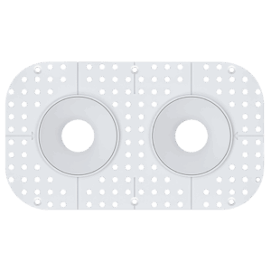 Goodlite G-90202 2 inch round double head trimless kit