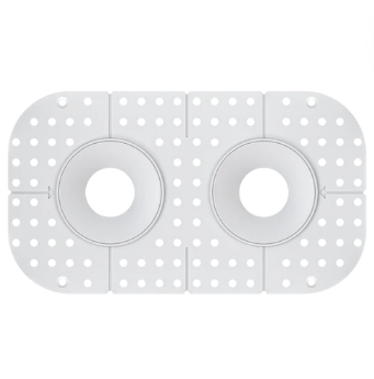 Goodlite G-90302 3 Inch Round Double Head Trimless Kit