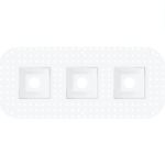 Goodlite G-91103 1 Inch Square Triple Head Trimless Kit
