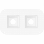 Goodlite G-91202 2 inch Square Double Head Trimless Kit