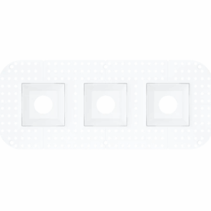 Goodlite G-91203 2 Inch Square Triple Head Trimless Kit