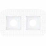Goodlite G-91302 3 Inch Square Double Head Trimless Kit