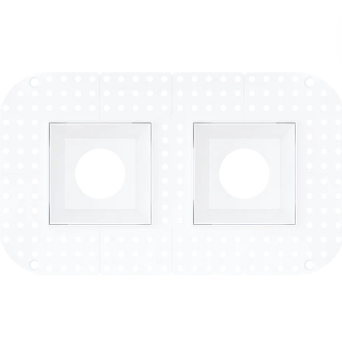 Goodlite G-91302 3 Inch Square Double Head Trimless Kit