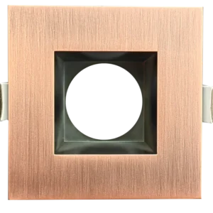 Goodlite  G-96021 3 inch Brushed Copper Square Trim