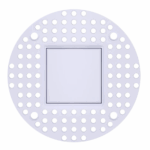 Goodlite G-96626 4” Square Trimless Flushed