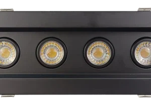 Goodlite G-97125 3” four Head Regress Multiple Gimbal, Black