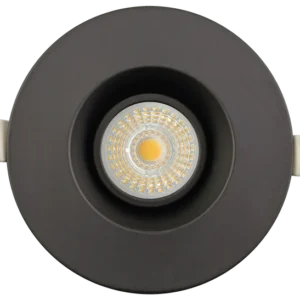 Goodlite G-97321 3” Ho Round Regress Gimbal, Black