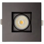 Goodlite G-97326 3” Ho Square Regress Gimbal, Black