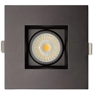 Goodlite G-97326 3” Ho Square Regress Gimbal, Black