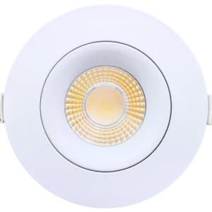 Goodlite G-98720 3.5” Round Gimbal, White