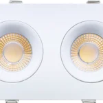 Goodlite G-98723 3.5” Triple Head Multiple Gimbal, White