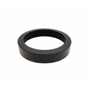 NSL LVLDL-SR-08-TR-BK-L Round Trims for LED Surface Mount Down Lights Round 8in Black finish