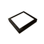 NSL LVLDL-SS-06-TR-BZ-L Square Trims for LED Surface Mount Down Lights Round 6in Bronze finish
