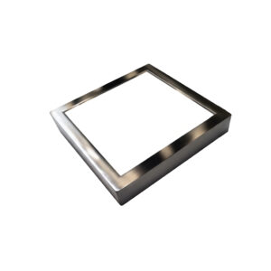 NSL LVLDL-SS-08-TR-BN-L Square Trims for LED Surface Mount Down Lights Round 8in Brushed nickel finish