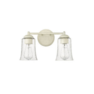 Millennium Lighting 10102-CW Abliene Two Light Vanity Cottage White finish