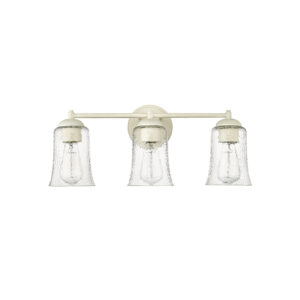 Millennium Lighting 10103-CW Abliene Three Light Vanity Cottage White finish