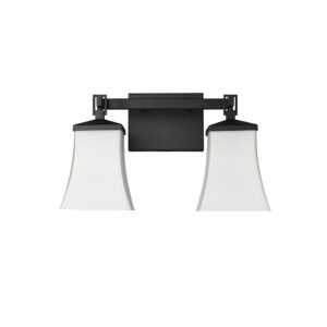Millennium Lighting 10202-MB Sonorra Two Light Vanity Matte Black finish