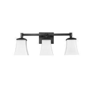 Millennium Lighting 10203-MB Sonorra Three Light Vanity Matte Black finish