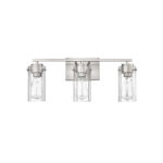 Millennium Lighting 10303-BN Serena Three Light Vanity Brushed Nickel finish