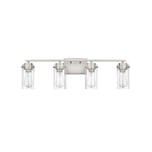 Millennium Lighting 10304-BN Serena Four Light Vanity Brushed Nickel finish