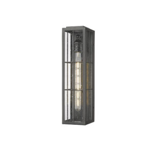 Millennium Lighting 10801-PBK Jaxson One Light Outdoor Wall Mount Powder Coated Black finish