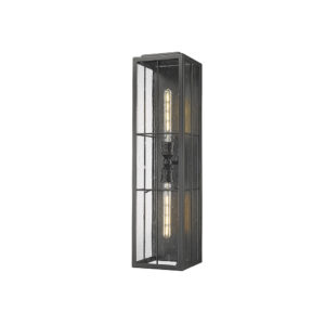 Millennium Lighting 10822-PBK Jaxson Two Light Outdoor Wall Mount Powder Coated Black finish