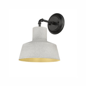 Millennium Lighting 11121-TC Lloyd One Light Outdoor Wall Sconce Textured Cement shade