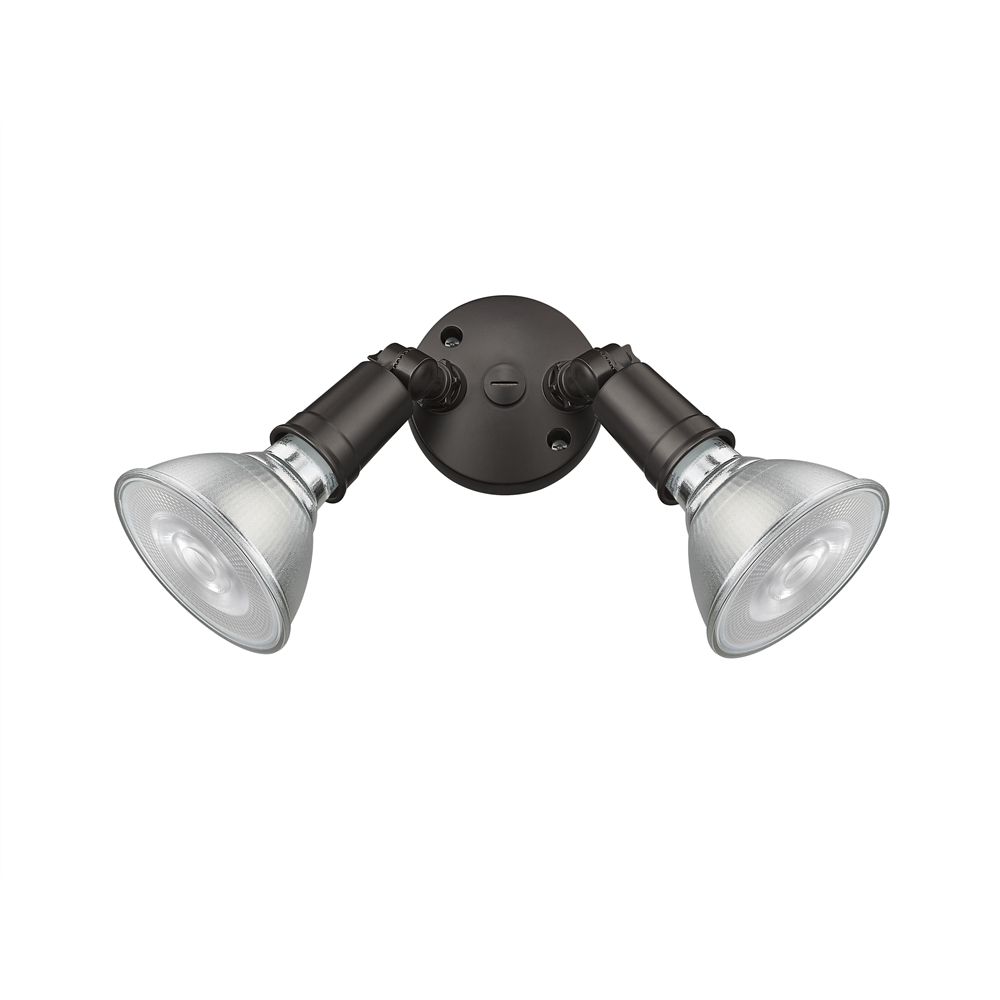 Millennium Lighting 16002-PBZ Two-lamp Outdoor Adjustable Flood Light Powder Coated Bronze finish